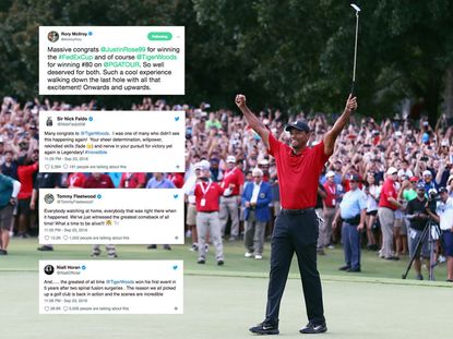 How Social Media Reacted To Tiger Woods' 80th PGA Tour Win