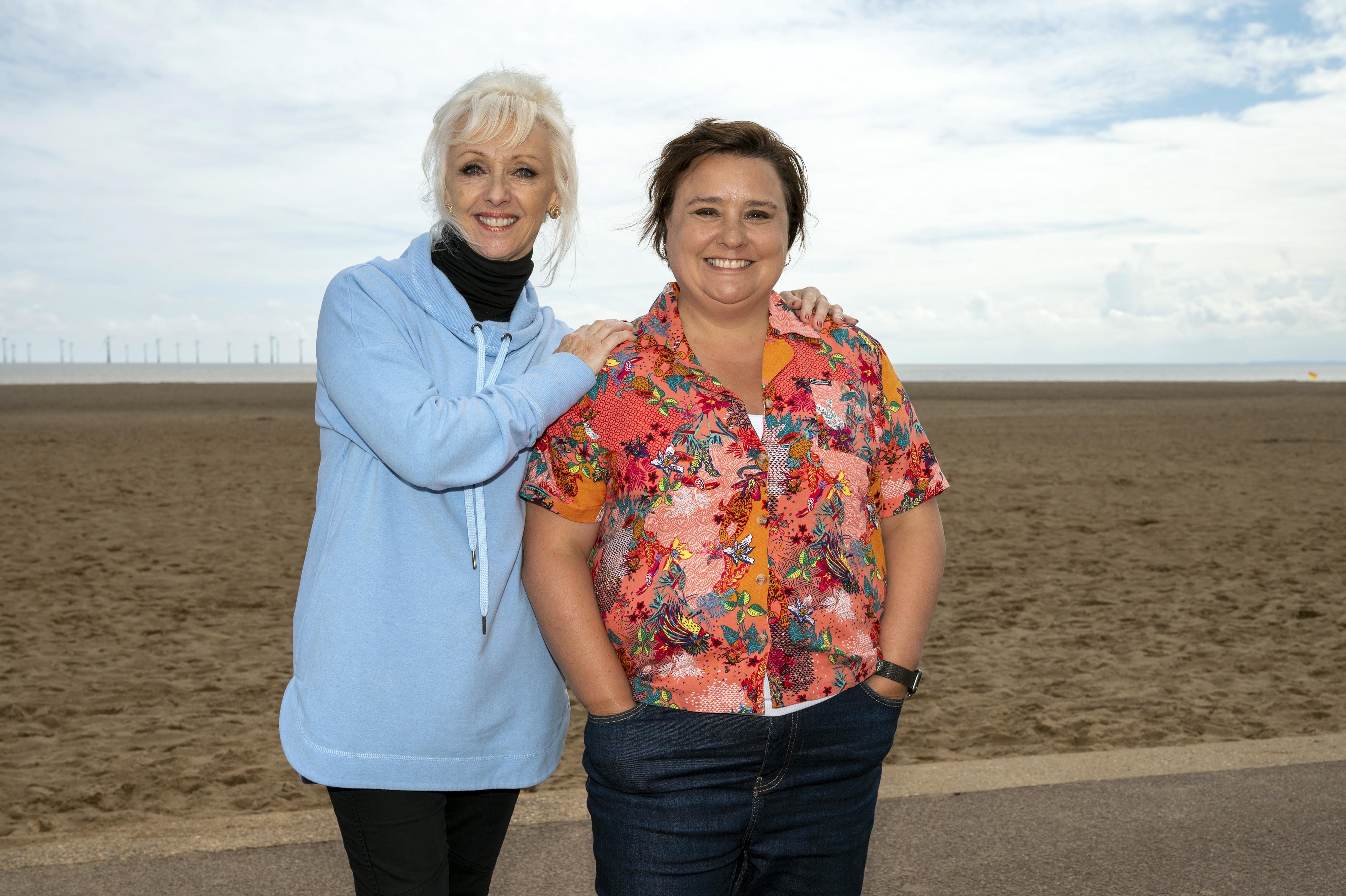 TV tonight Debbie and Susan at Skegness