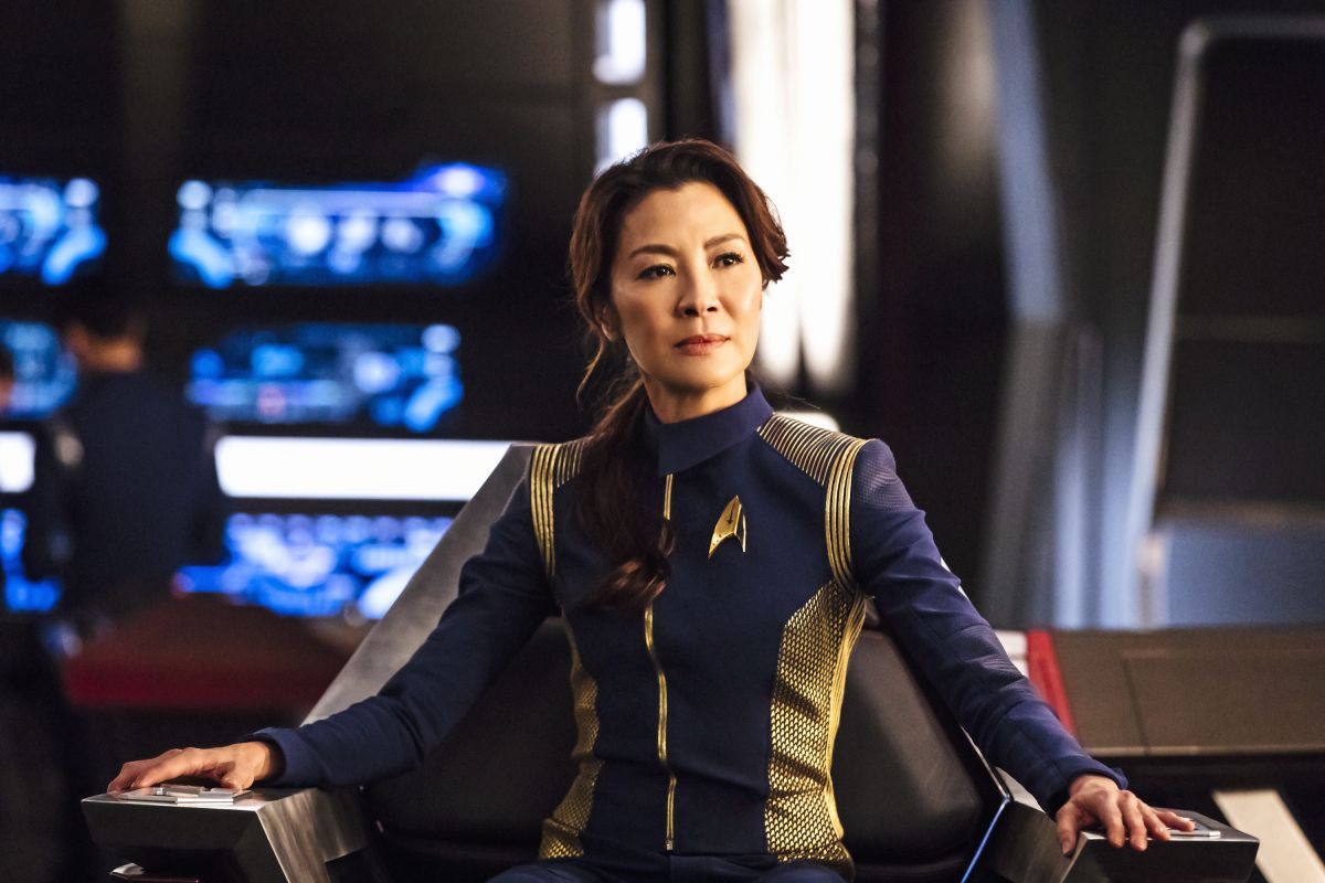 Michelle Yeoh as Capt. Philippa Georgiou in Star Trek: Discovery.