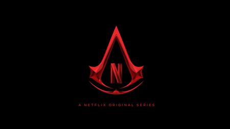 A mash up of the Assassin's Creed logo and Netflix's