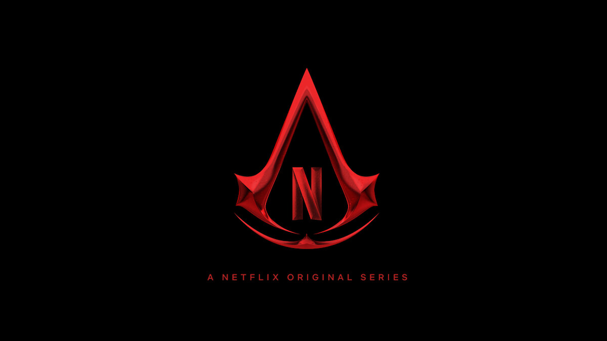 A mash up of the Assassin's Creed logo and Netflix's