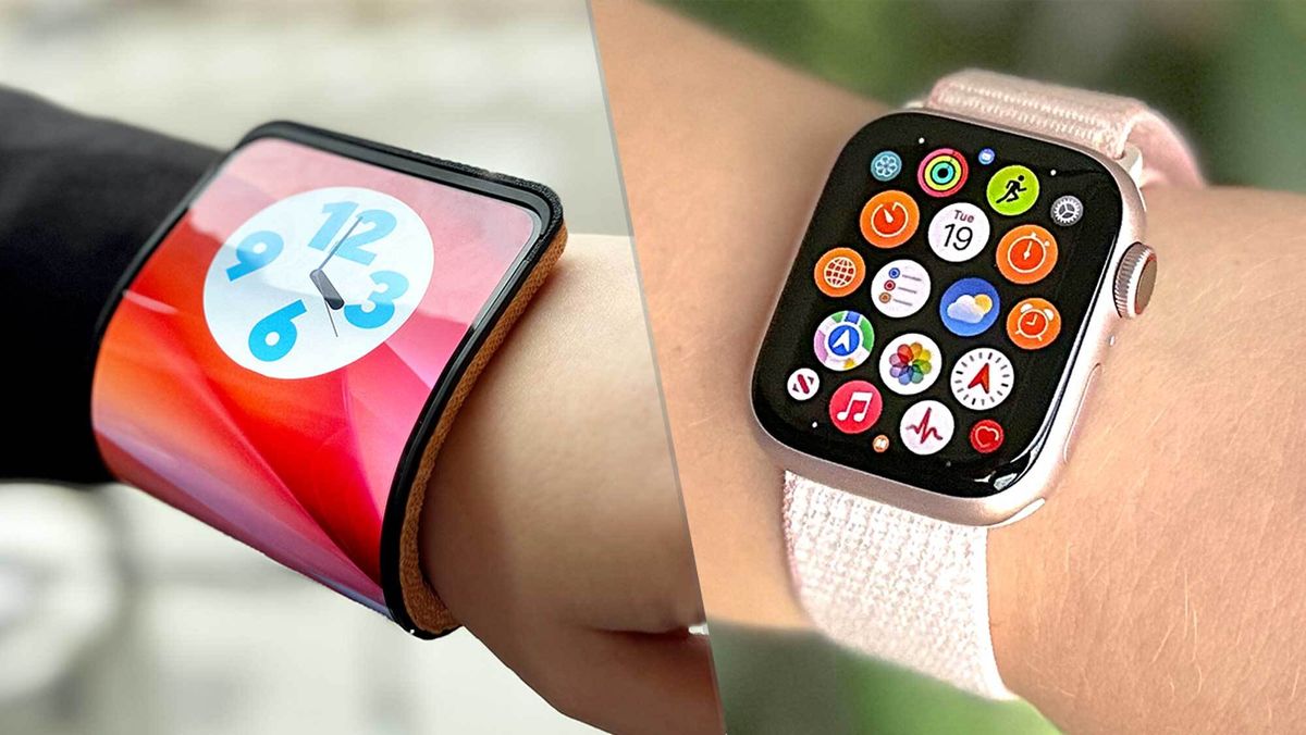 Motorola bendable phone vs smartwatch.