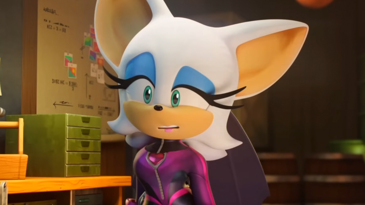 Rouge's appearance in Netflix's "Sonic Prime."