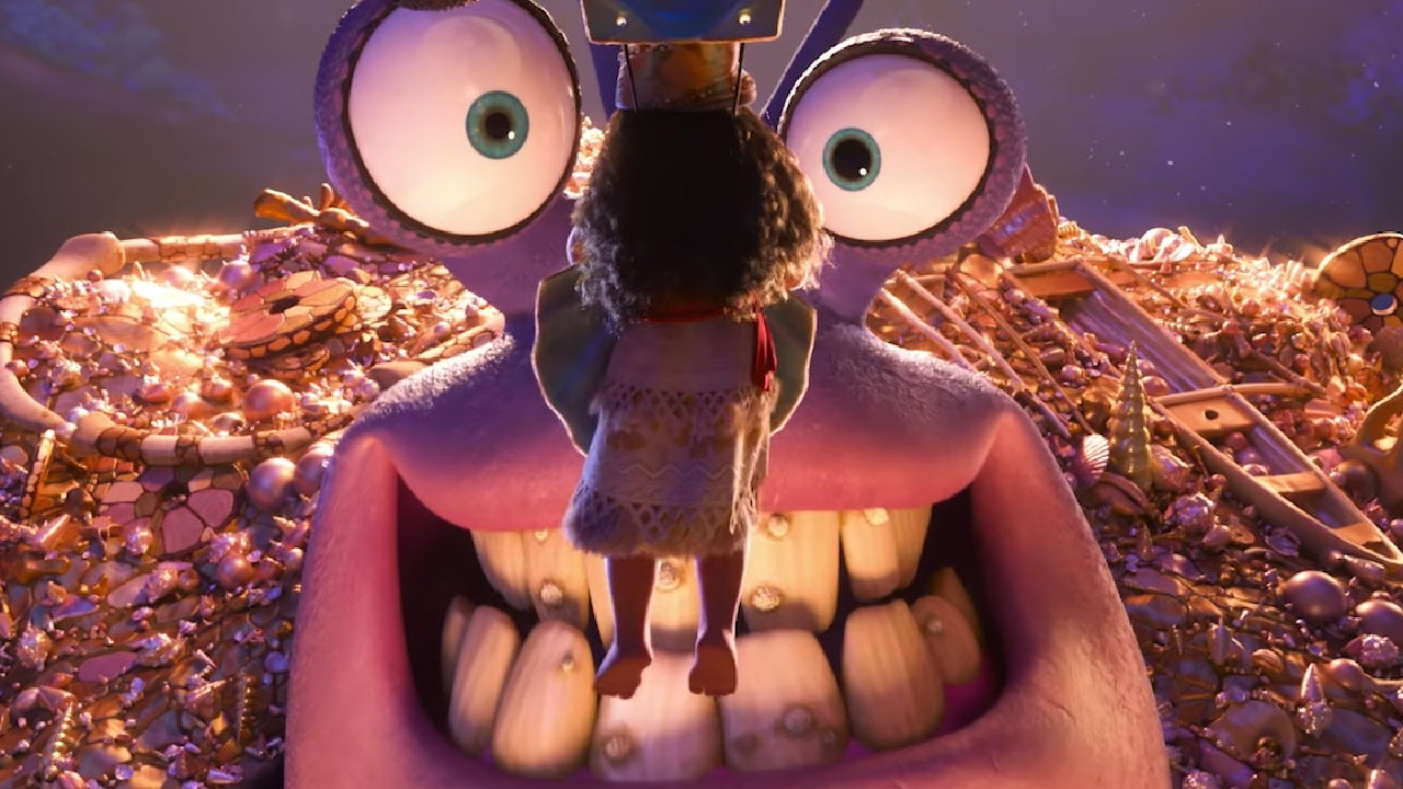 Tamatoa à Moana.