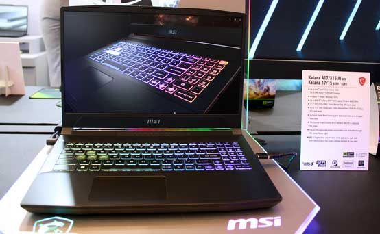 MSI Katana ในงาน CES 2025