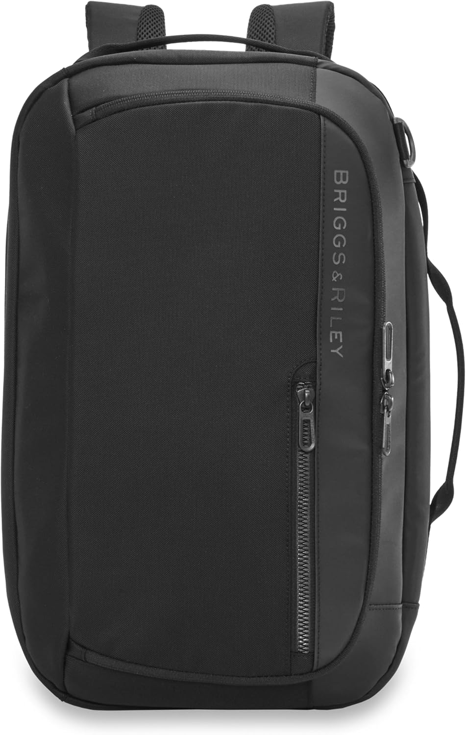 Briggs &amp;amp; Riley Convertible Backpack Duffle Bag - Carry on for Men &amp;amp; Women, Use for Travel, Gym, or Work, Overnight Weekend Luggage With Shoulder Strap, Laptop Compartment - Zdx Collection, Black