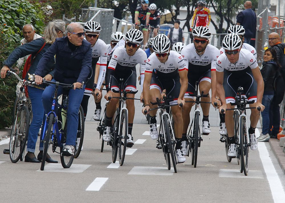 Trek Factory Racing training in Mallorca