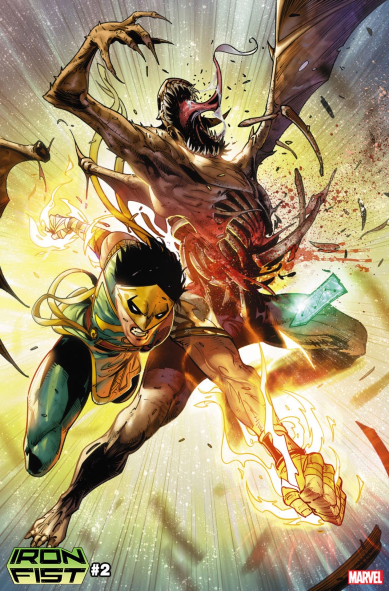 Iron Fist #2 preview page