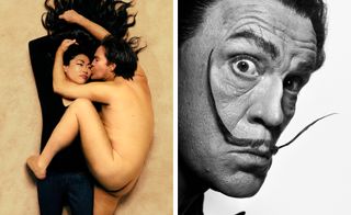 Annie Leibovitz / John Lennon and Yoko Ono, Philippe Halsman / Salvador Dalí