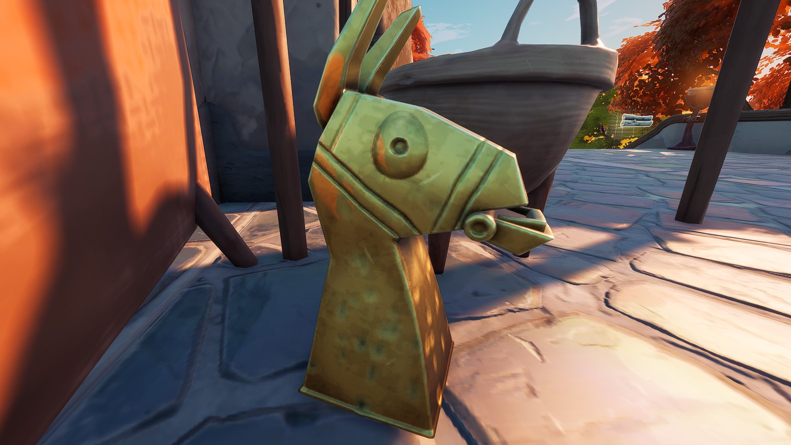  Where to find golden artifacts near the Spire in Fortnite 