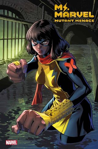 Cover art from Ms. Marvel: Mutant Menace #1