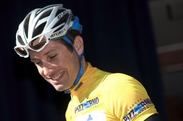 Christophe Le Mevel was all smiles before the start.
