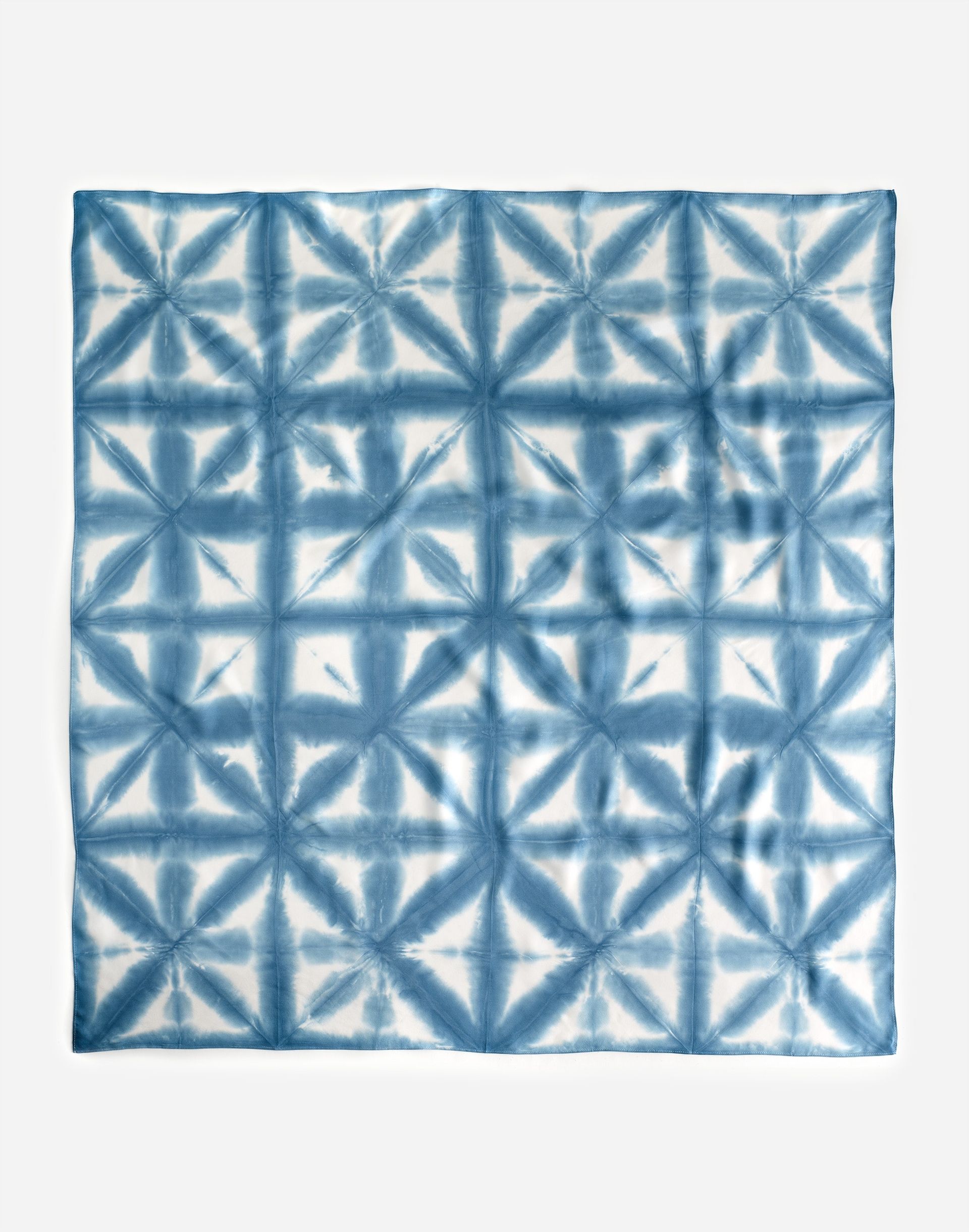 Hand-Dyed Oversized Silk Bandana