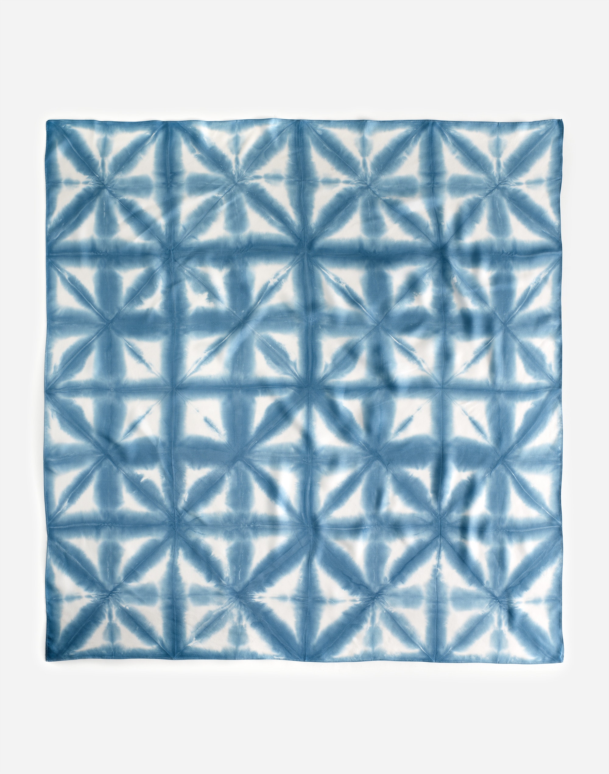 Hand-Dyed Oversized Silk Bandana