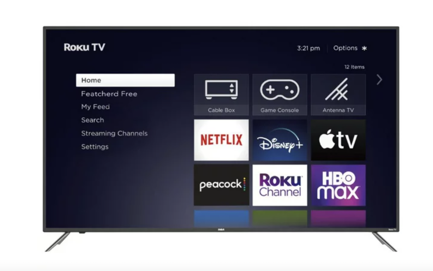 An image of a 32-inch RCA Roku TV