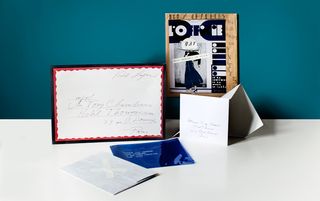 collection of unusual envelopes highlight the different calligraphic styles and sizes