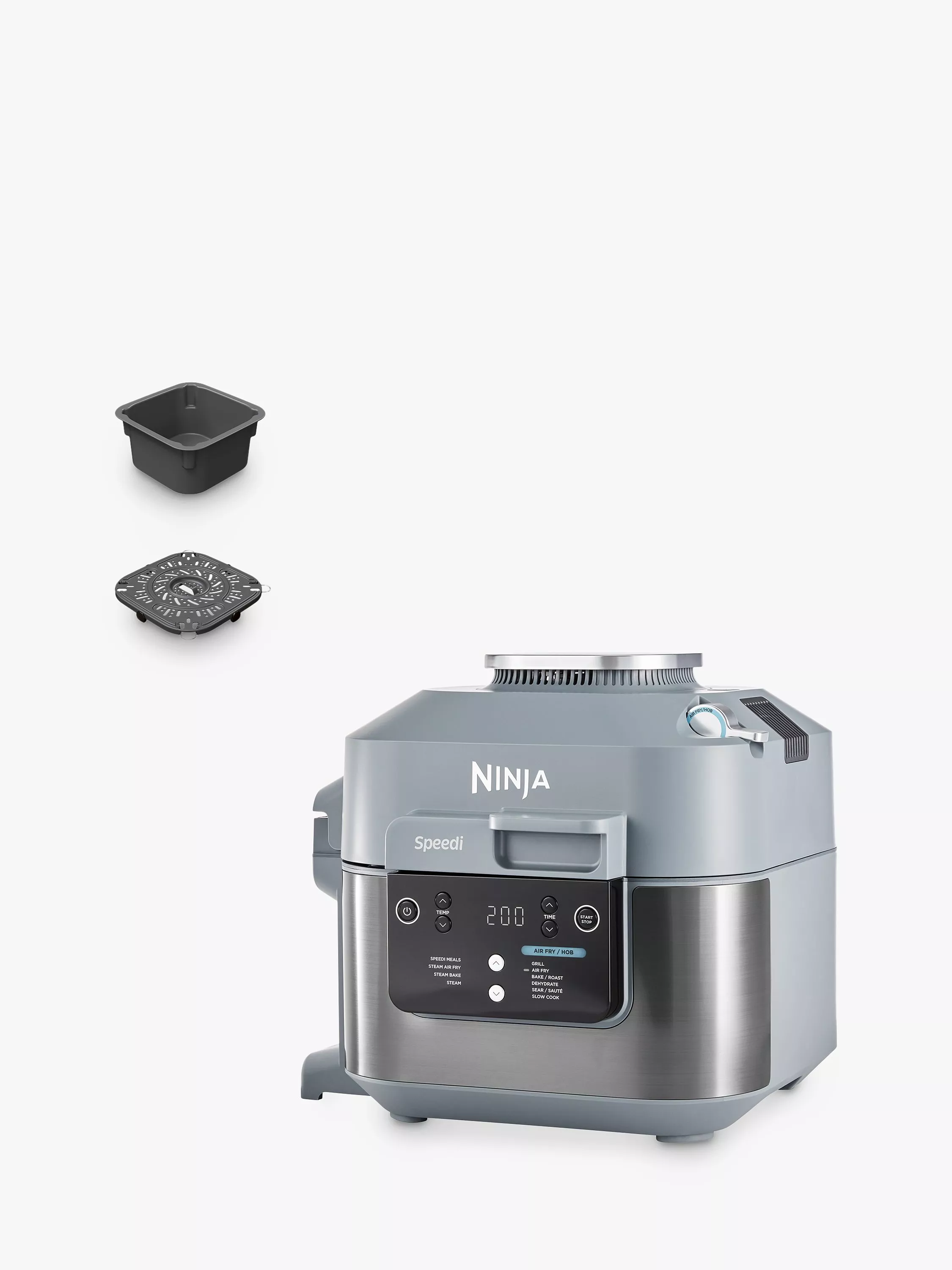 Ninja Speedi On400uk 10-In-1 Rapid Cooker & Air Fryer, Grey
