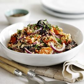 March 10 - Dinner tonight - Roast Squash and beetroot couscous- woman&amp;home.jpg