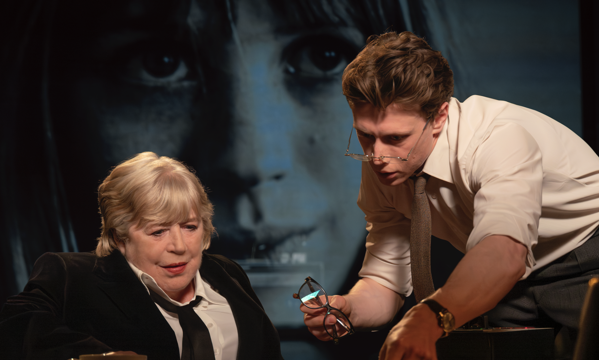 Marianne Faithfull and George Mackay in Broken English