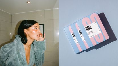 Maya Jama MIJ Masks packaging