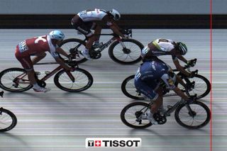 It was just about a dead heat between Kittel and Boasson Hagen on stage 7