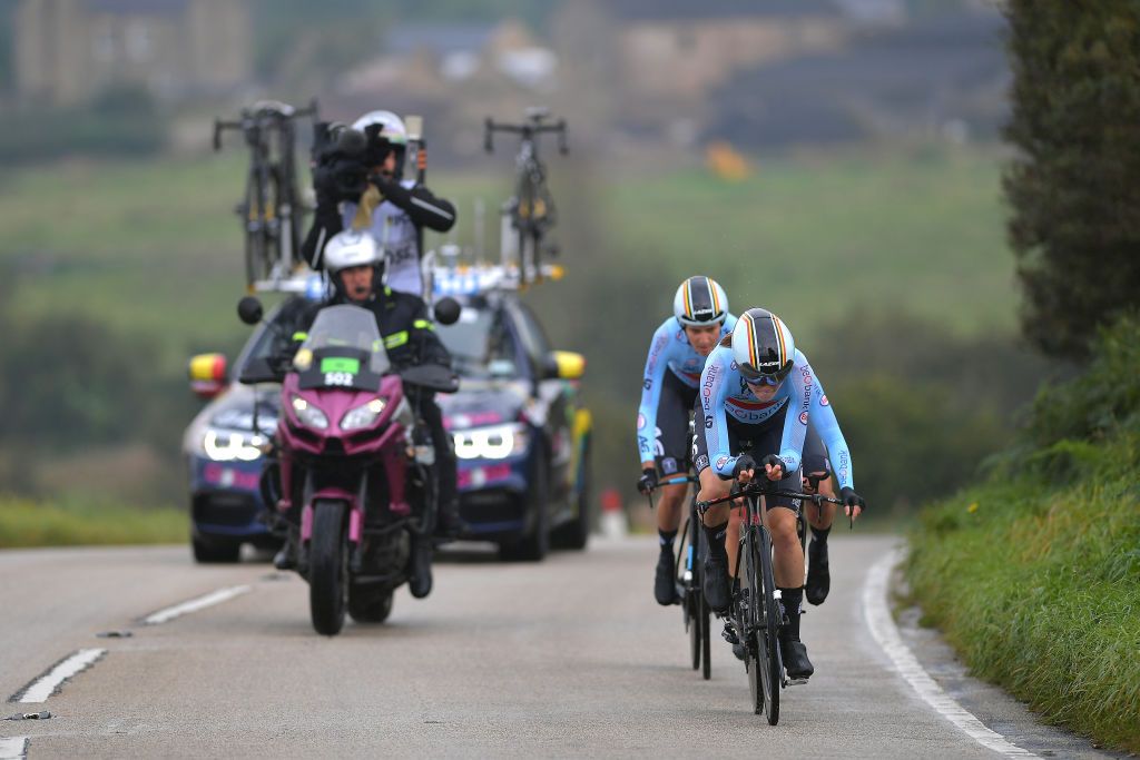 Sofie De Vuyst leads the Belgian women