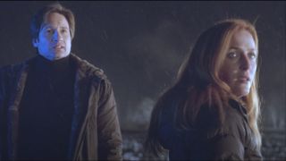 Screenshot of Mulder and Scully from The X-Files: I Want to Believe trailer