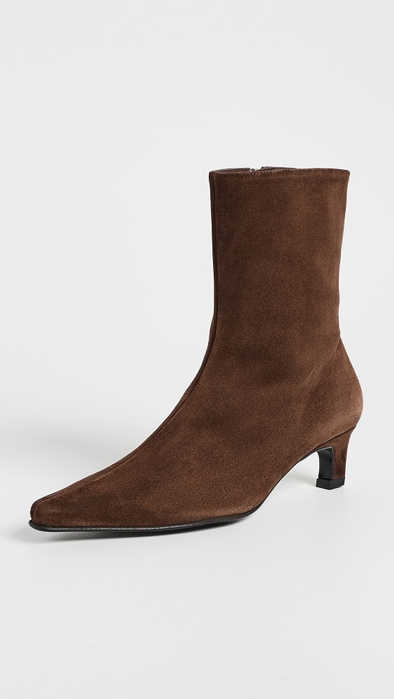 Ambar Suede Ankle Boots - Suede Brown