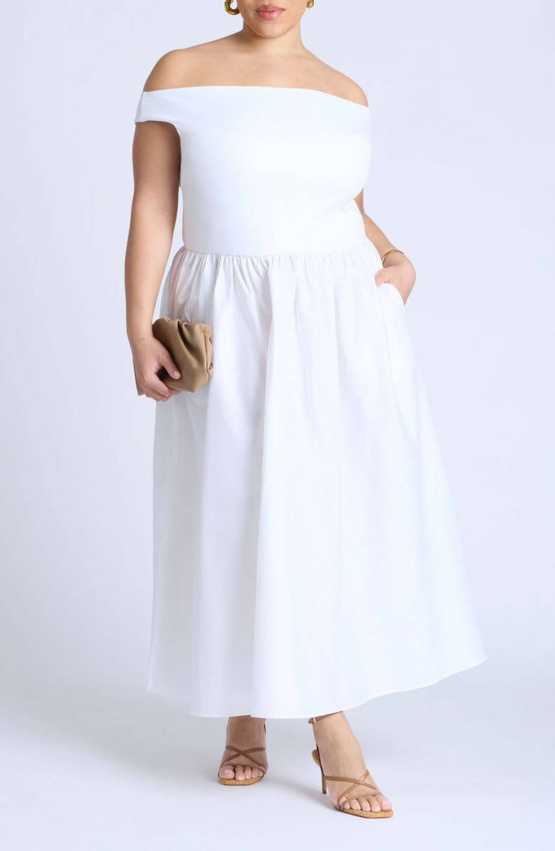Off the Shoulder Maxi Dress