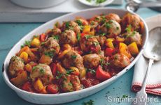 Slimming World's turkey meatballs in Creole sauce