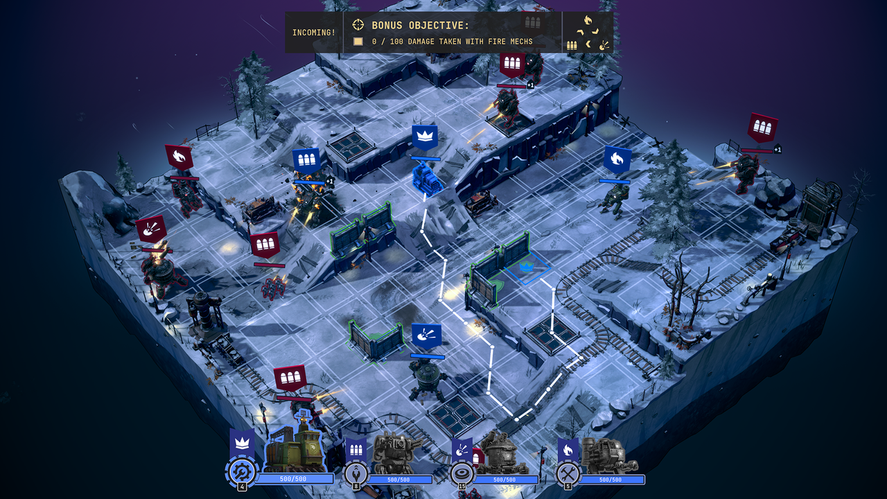 Grit and Valor - 1949 mech strategy