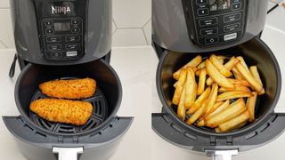 Cooking fish and chips in the Ninja Air Fryer AF100UK