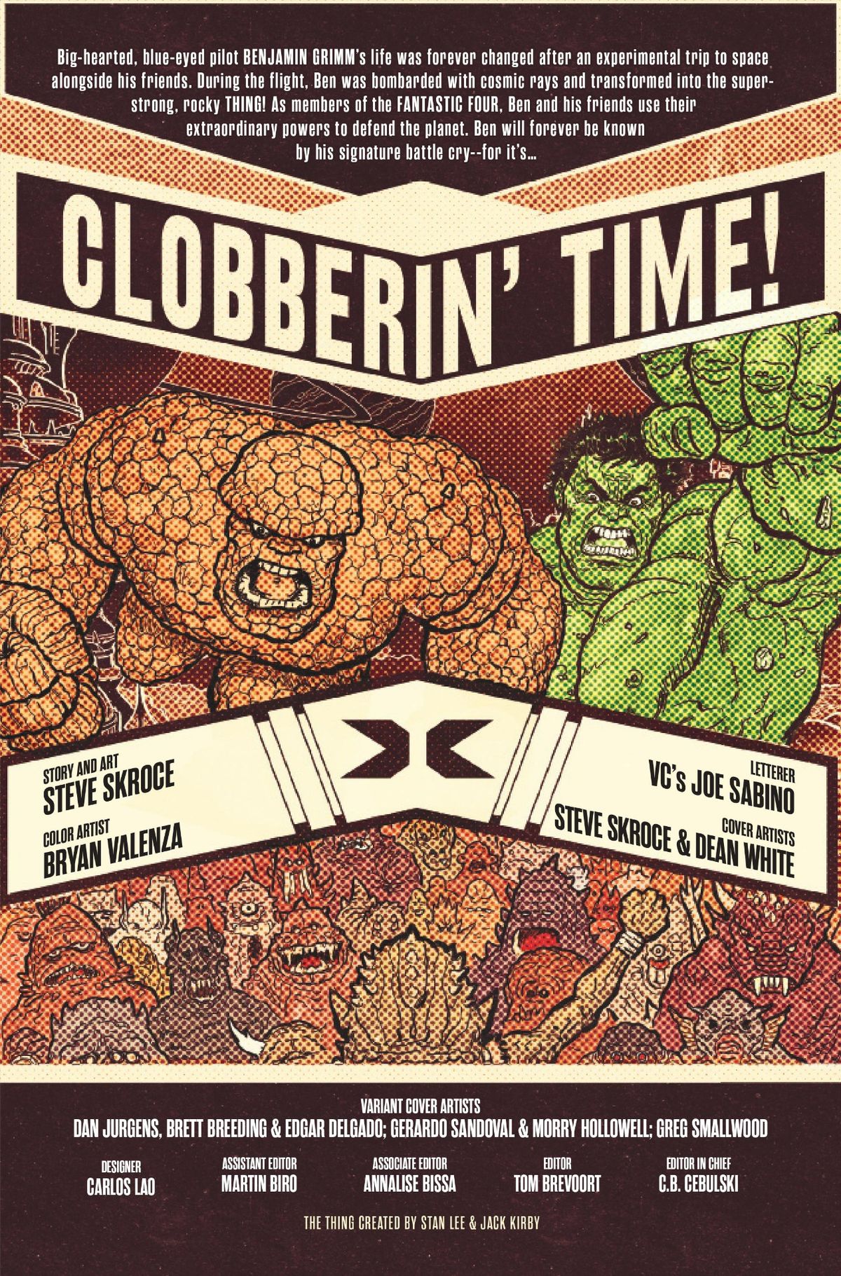 Clobberin' Time #1 interior art