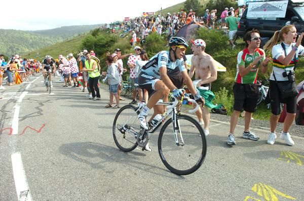 Alberto Contador looking a little better than he did on Luz Ardiden