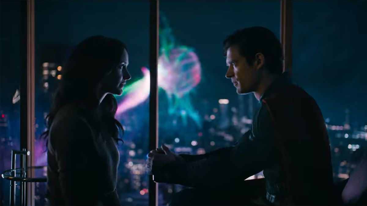 Lois Lan and Clark Kent in Superman