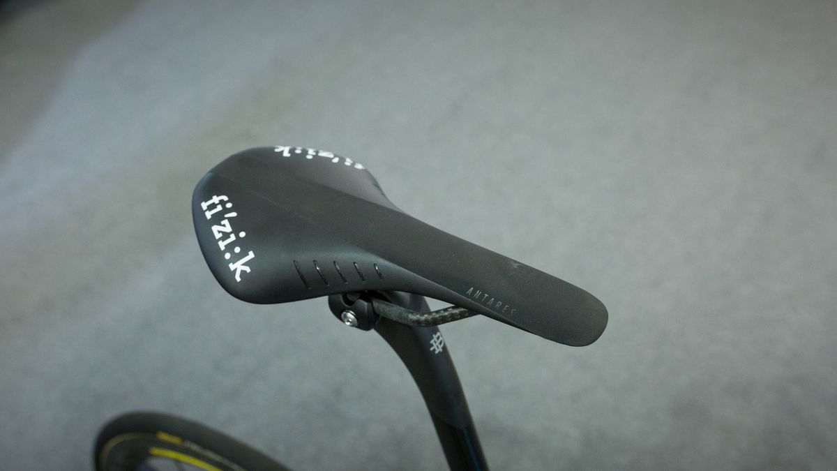 Cherel opts for a Fizik Antares saddle
