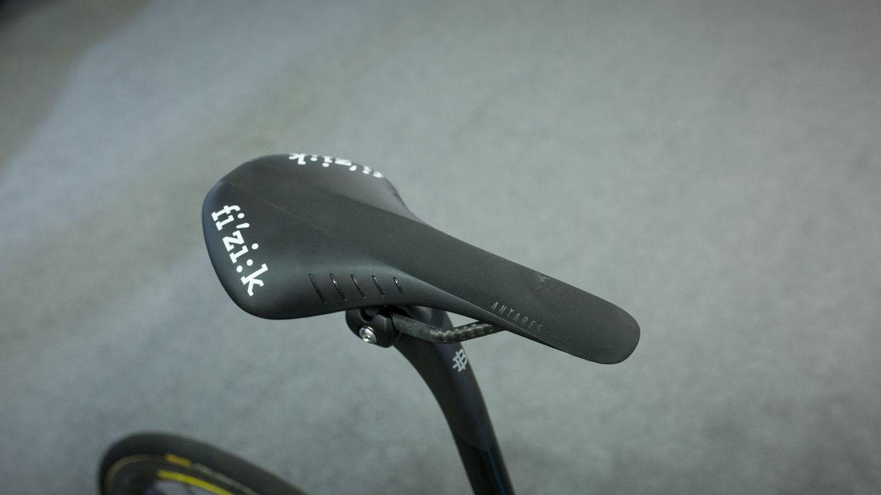 Cherel opts for a Fizik Antares saddle