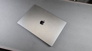 16-inch MacBook Pro with M4 Pro chip in a studio being used