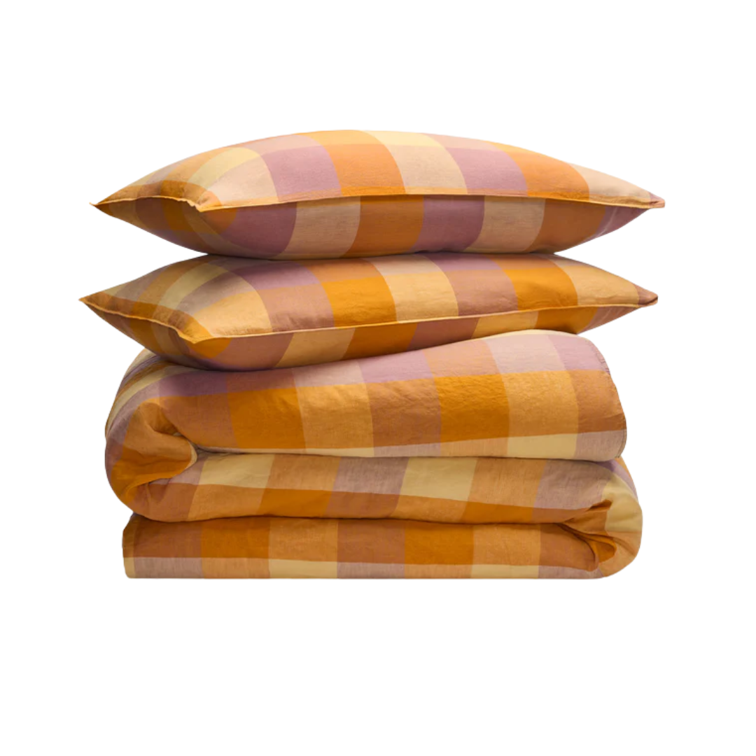Brooklinen, Washed European Linen Duvet Set