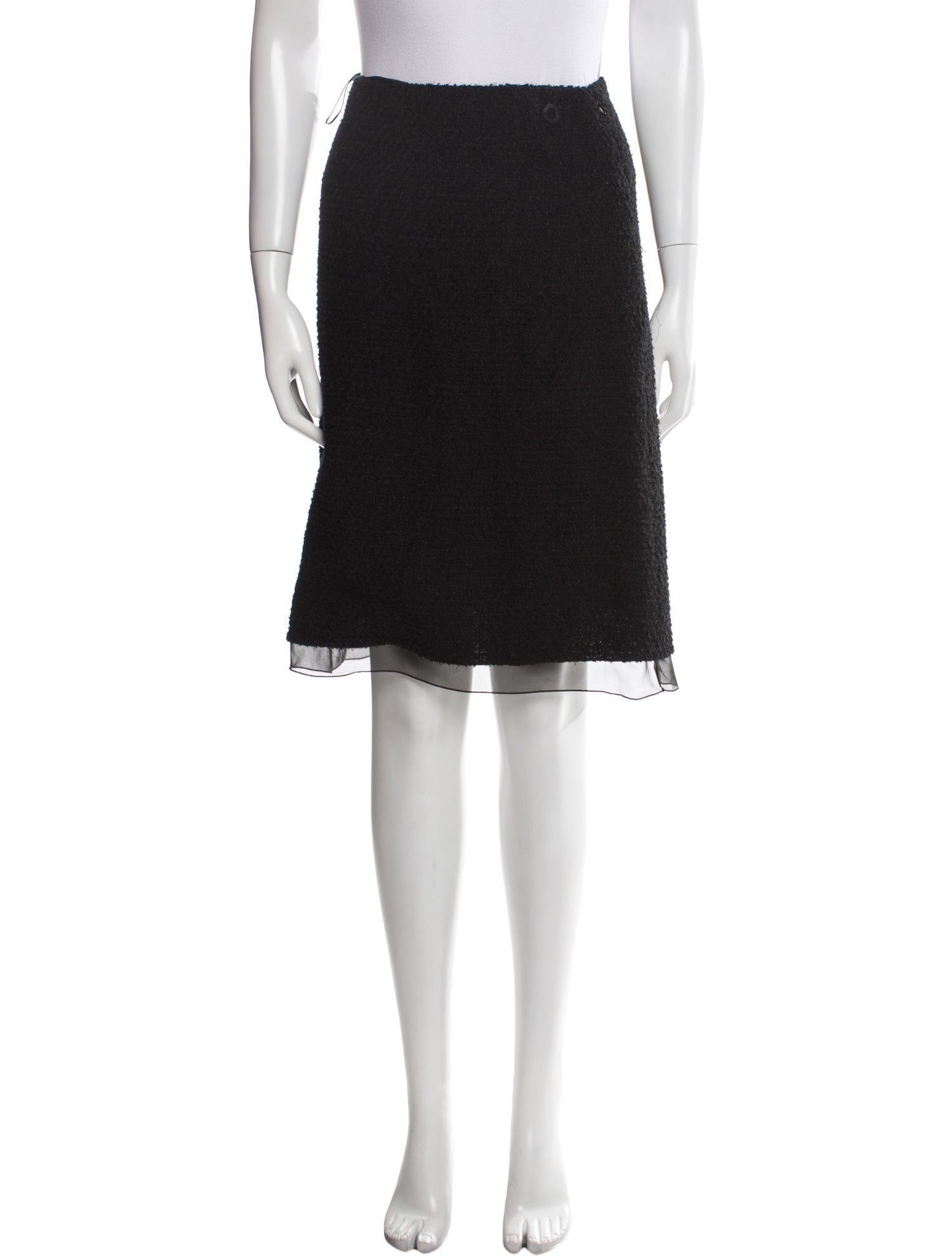 CHANEL Vintage Knee-Length Skirt Size: S | US4, FR36
