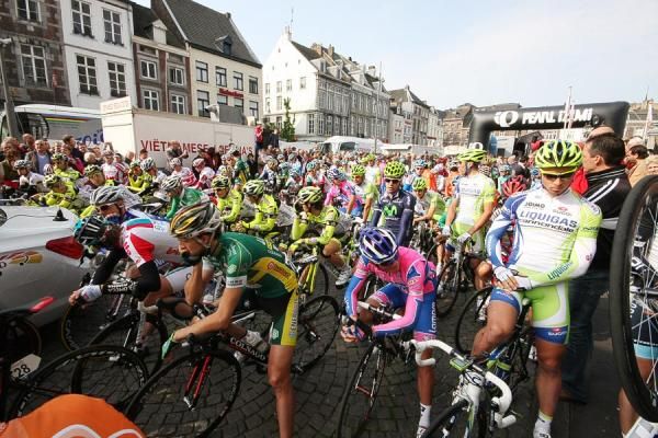 Waiting for the start in Maastricht