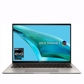 Product shot of ASUS Zenbook S 13 OLED, one of the best laptops for Cricut