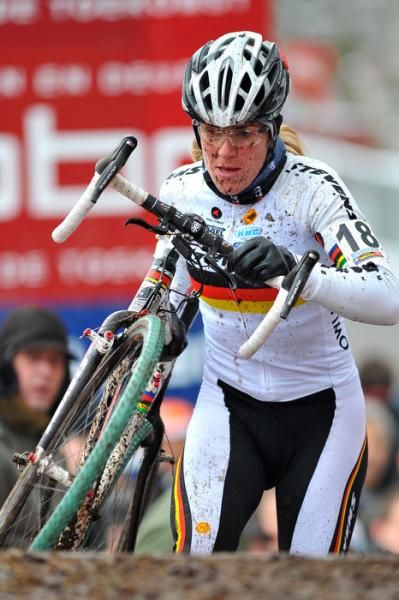 Hanka Kupfernagel on the run up
