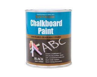 Rust-Oleum Black Matt Chalkboard paint