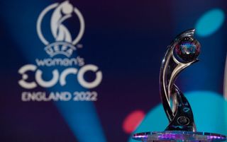 Women's Euro 2022 trophy