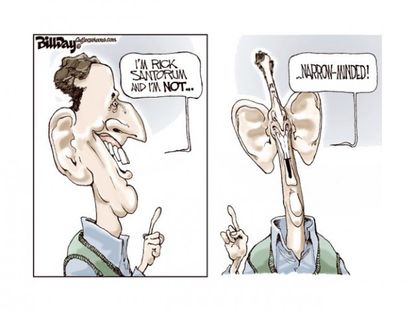 The squeeze on Santorum