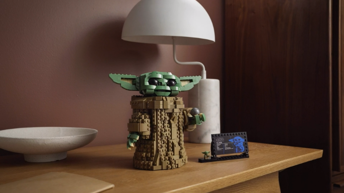 The Force is strong with Lego's new Baby Yoda construction set