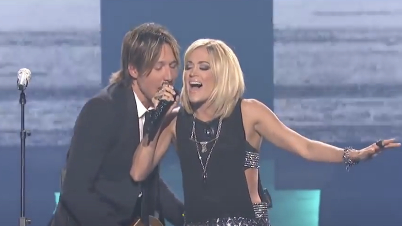 Someone Asked Keith Urban What He Thinks Of Carrie Underwood Joining American Idol And Cue The Awws