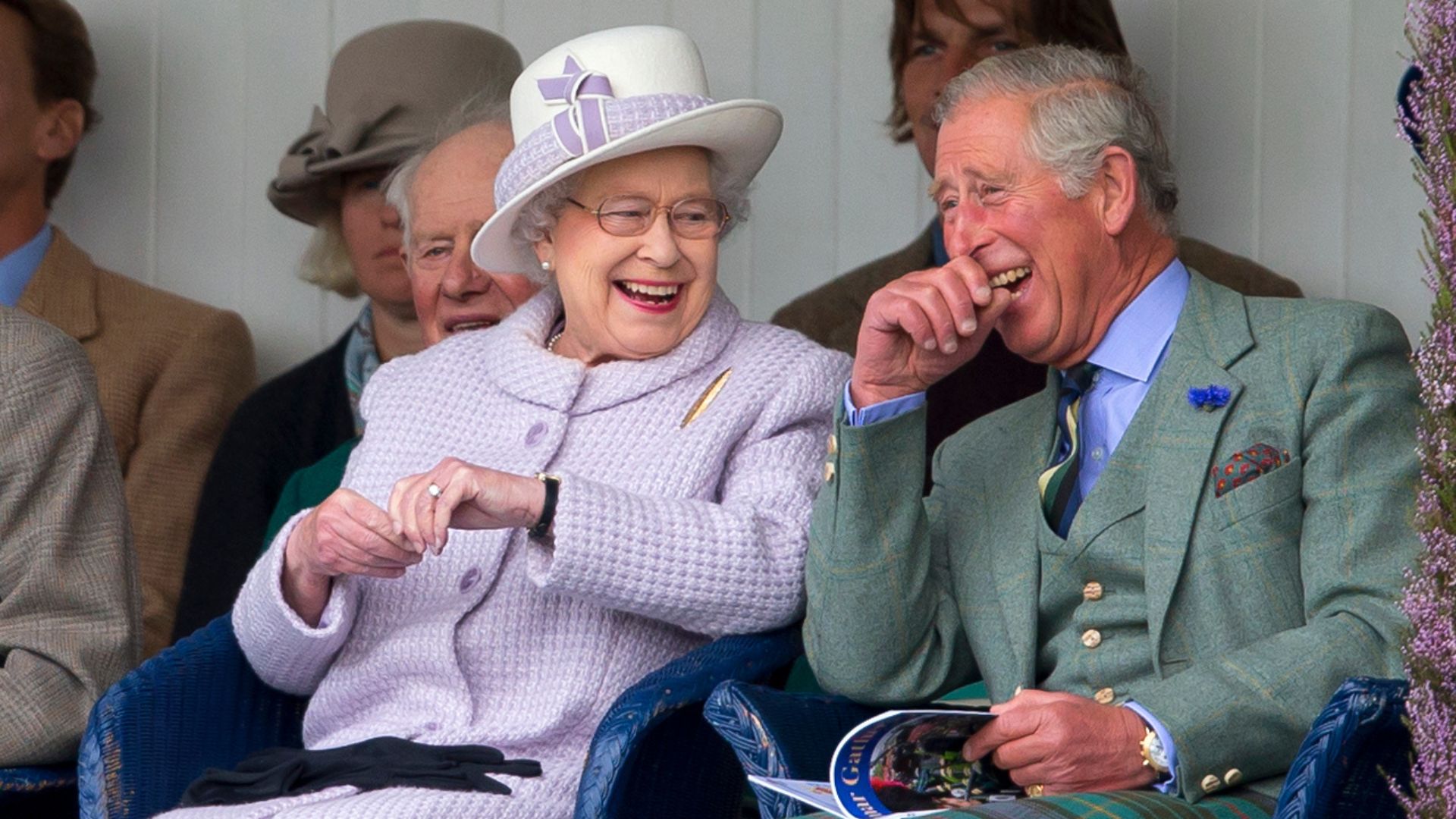 Queen Elizabeth II and King Charles