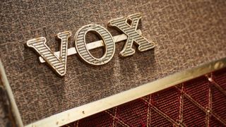 Vox AC30 vs Vox AC15:: Close up of vintage Vox amp
